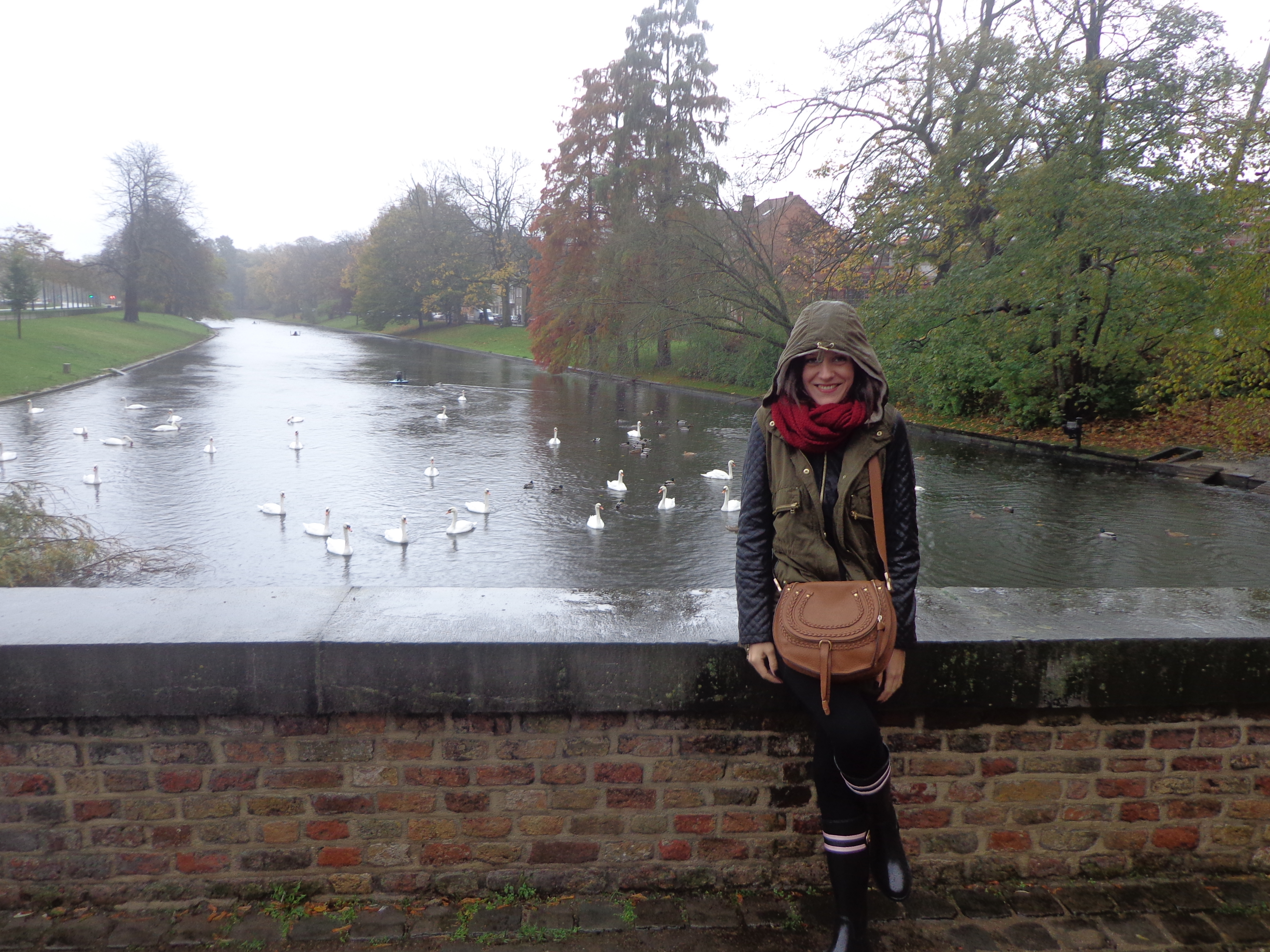 Brugge! Yes, it was a bit cold!